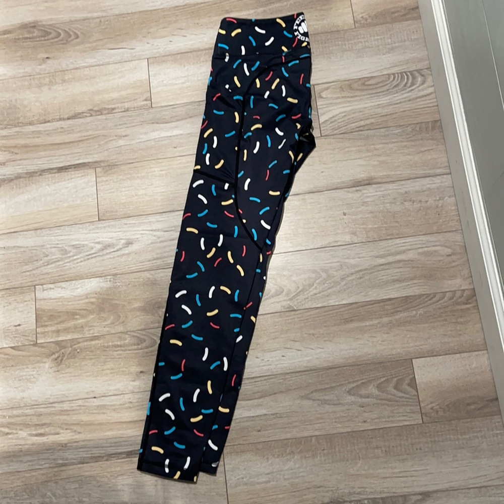 Feed me fight me sprinkle leggings